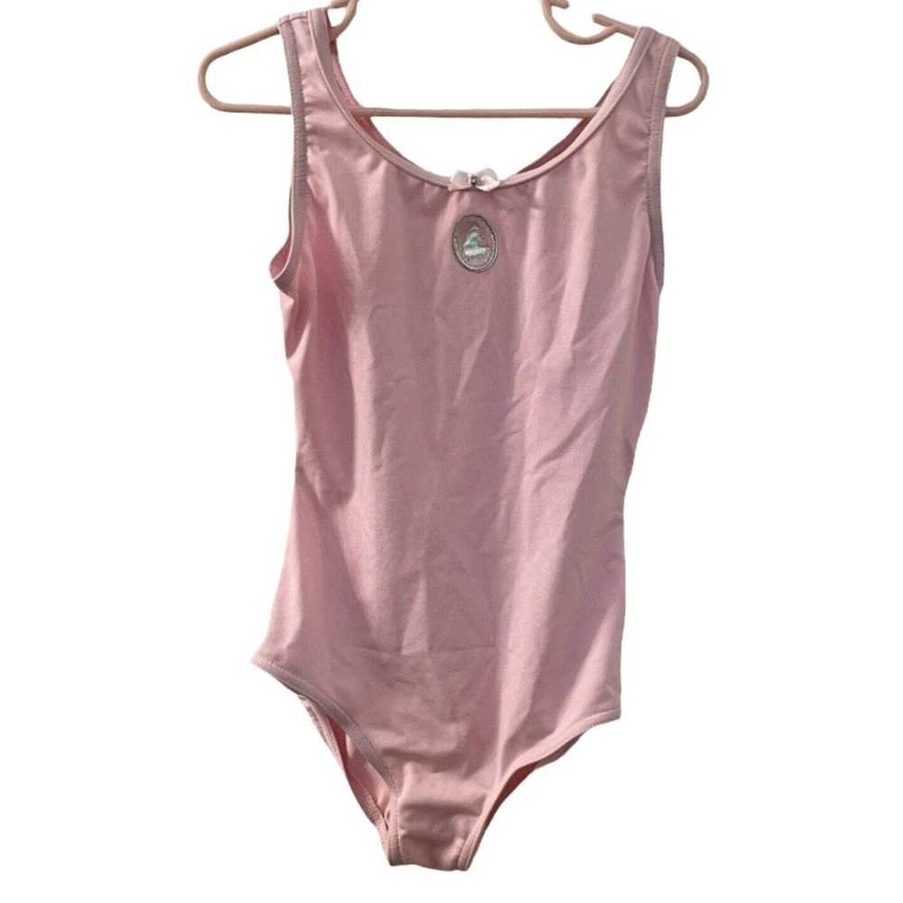 Disney Princess Capezio Pink Leotard Girls Size 7/8 Ballet Dance Costume